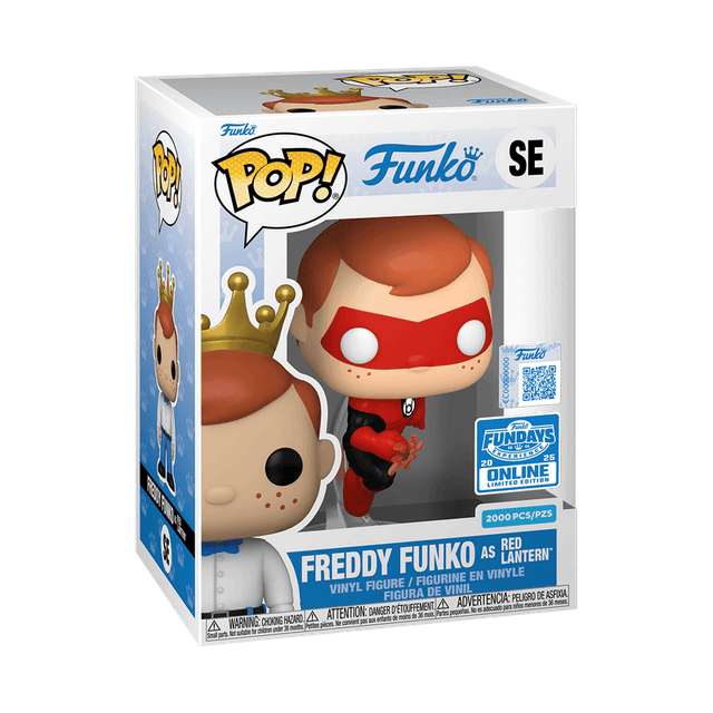 freddy as red lantern fundays online qr code