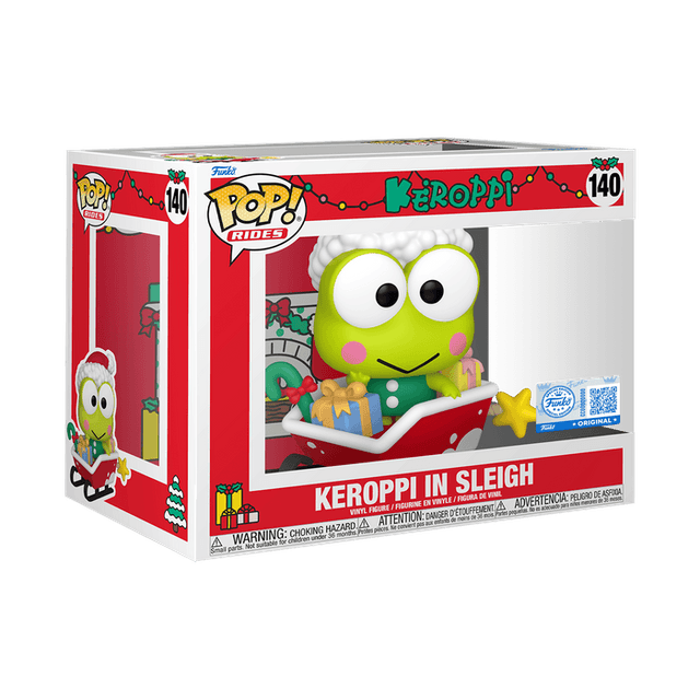 keroppi in sleigh original blue 140