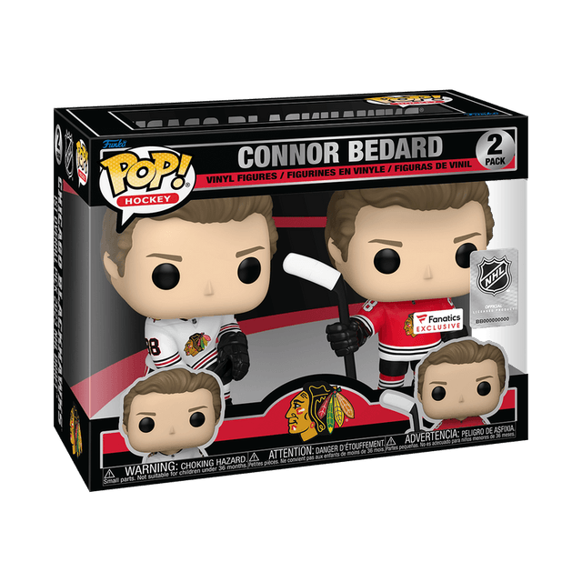 connor bedard fanatics nhl 2 pack