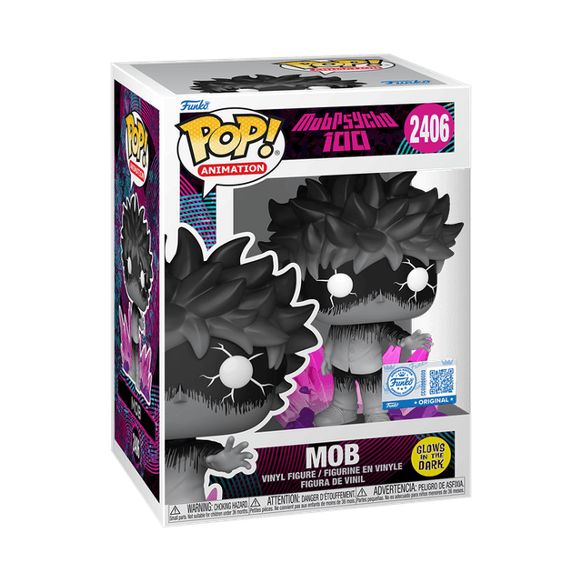 mob with aura original blue glows in the dark 2406
