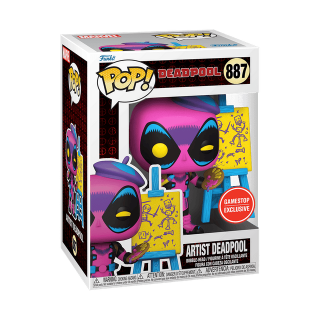 artist deadpool blacklight gamestop exclusive 887
