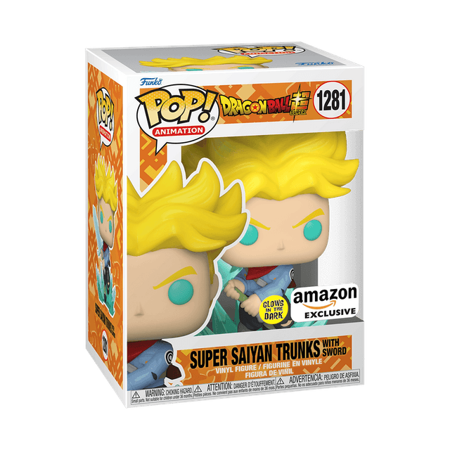super saiyan trunks with sword special edition glows in the dark 1281
