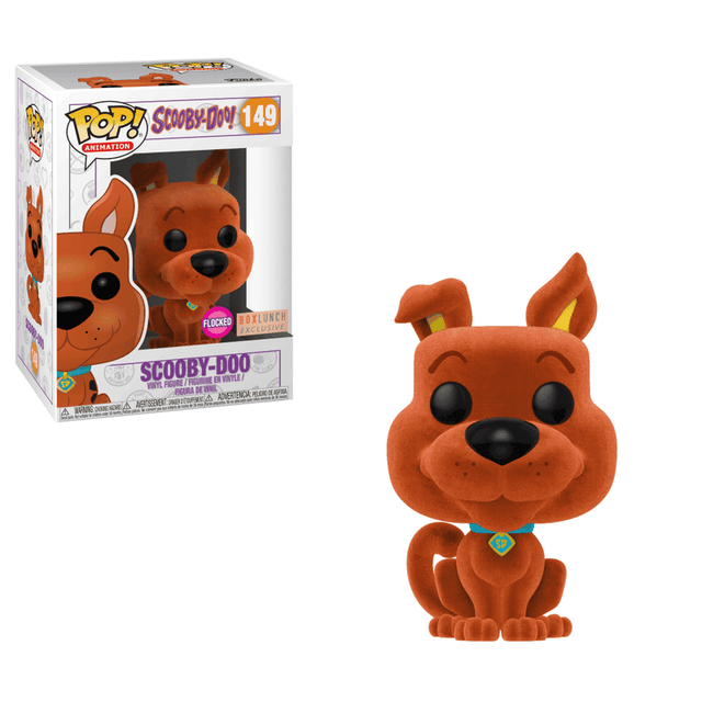scooby doo orange special edition flocked pink background 149