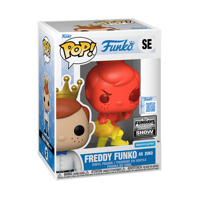 freddy as zuko fundays show qr code