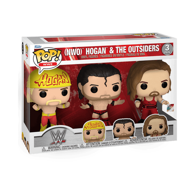 nwo hogan the outsiders wwe 3 pack
