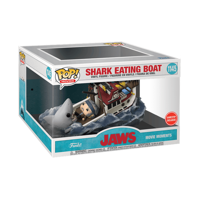shark eating boat gamestop exclusive 1145