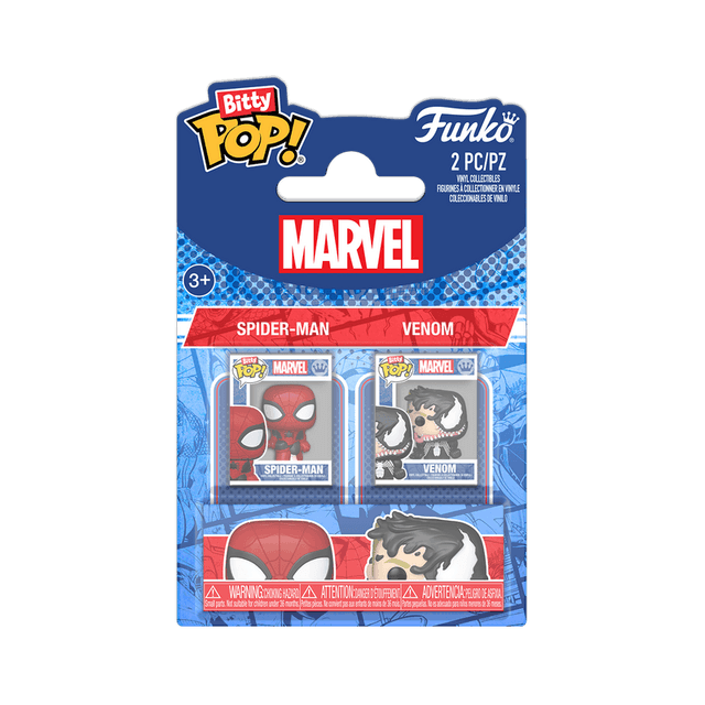 spider man and venom 2 pack