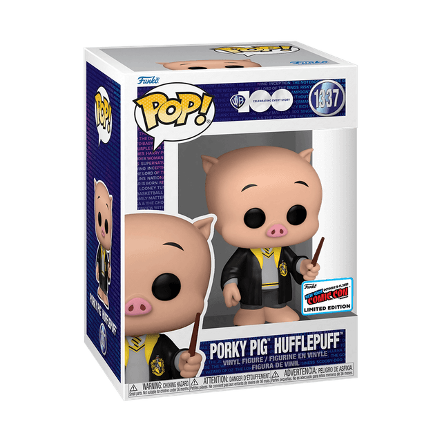 porky pig hufflepuff new york comic con 1337