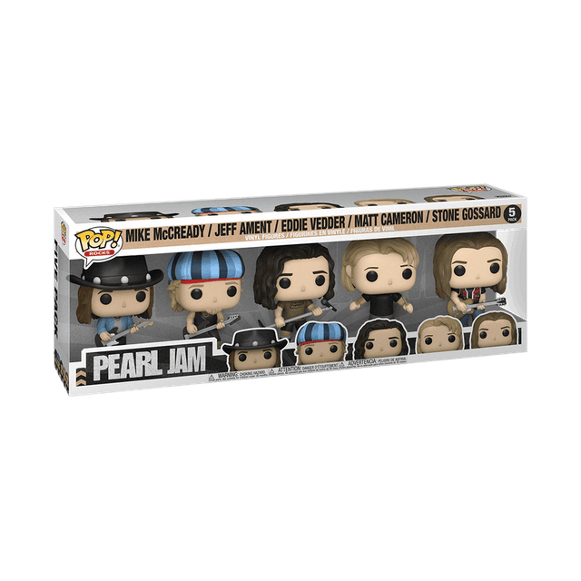 mike mccready jeff ament eddie vedder matt cameron stone gossard pearl jam 5 pack