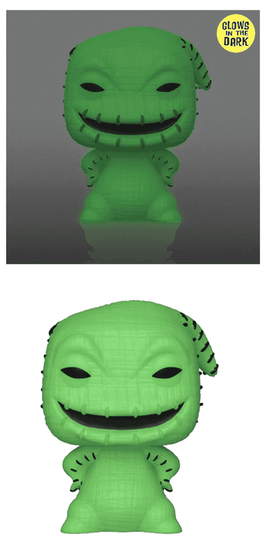 oogie boogie glows in the dark