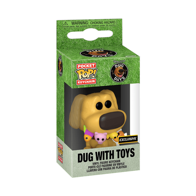 dug with toys exclusive yellow black