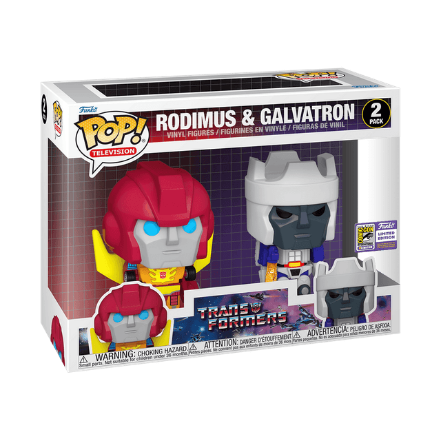 rodimus galvatron san diego comic con 2 pack
