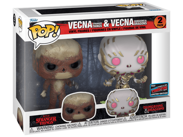 vecna stranger things and dungeons dragons new york comic con 2 pack