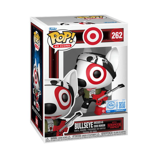 bullseye dressed as eddie munson original blue 262