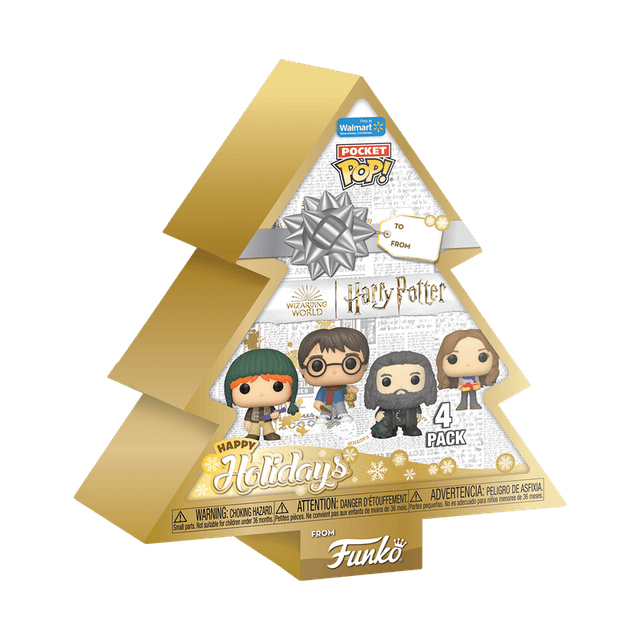 harry potter ron weasley hermione granger rubeus hagrid 4 pack only at walmart