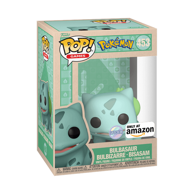 bulbasaur bulbizarre bisasam amazon exclusive white background soft color 453