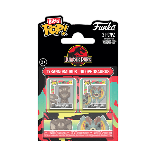 tyrannosaurus fossil dilophosaurus 2 pc pz