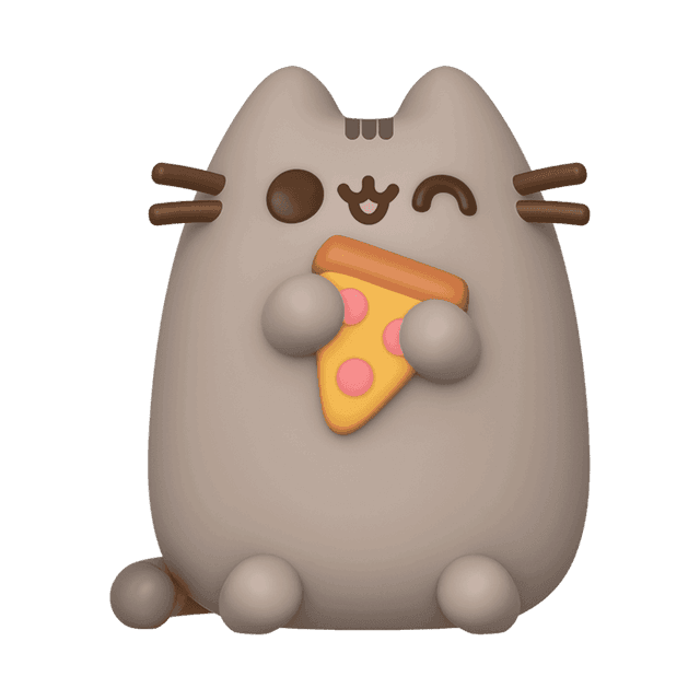 pusheen with pizza 27