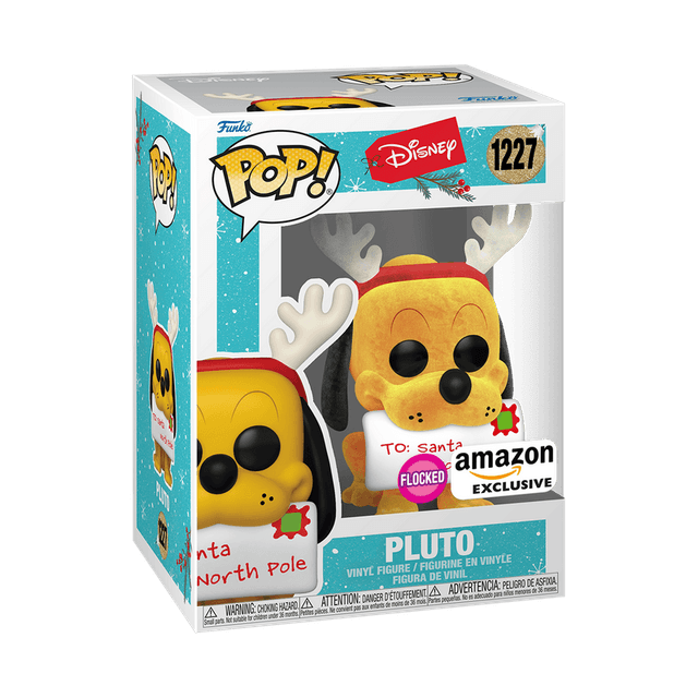 pluto amazon exclusive white background flocked pink 1227
