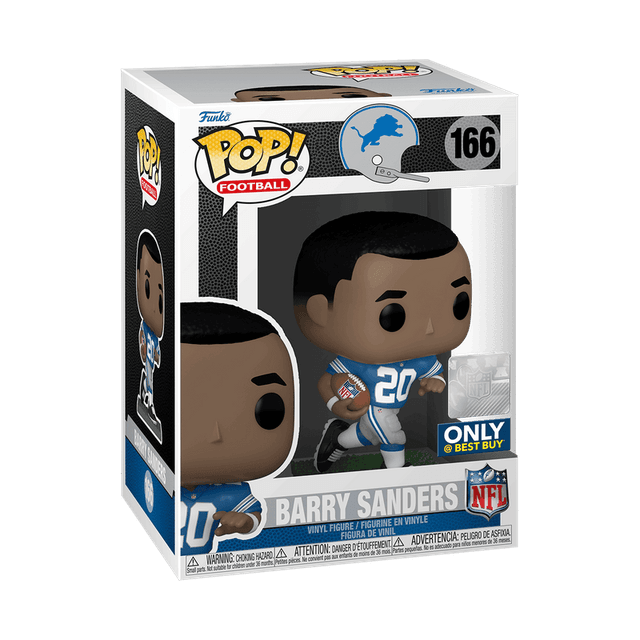 barry sanders only best buy nfl 166