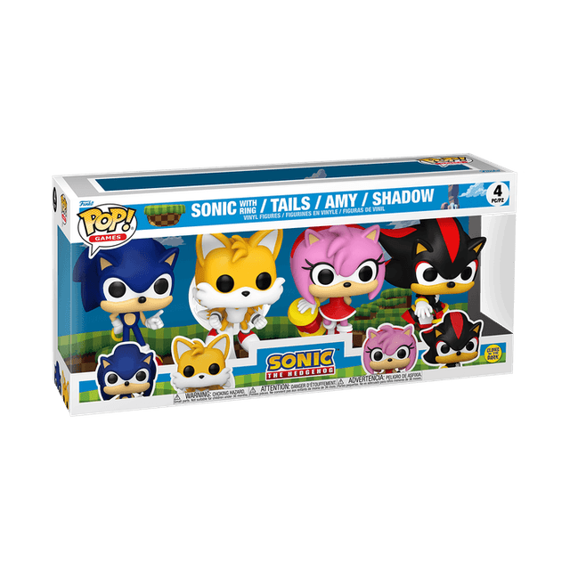 Sonic with Ring / Tails / Amy / Shadow #4 PC/PZ Funko Pop from Sonic The Hedgehog