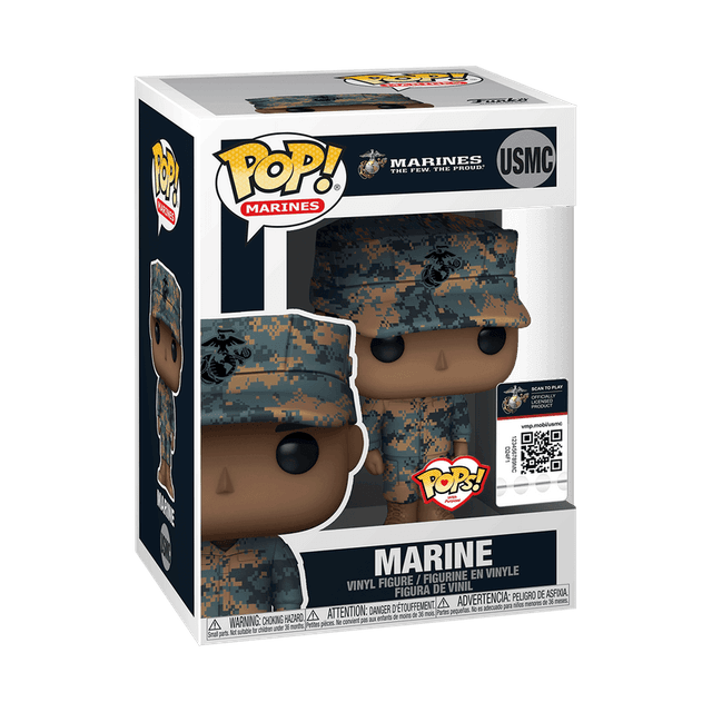 marine male african american pops with purpose usmc