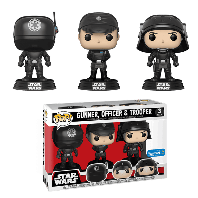 gunner officer trooper only at walmart 3 pack