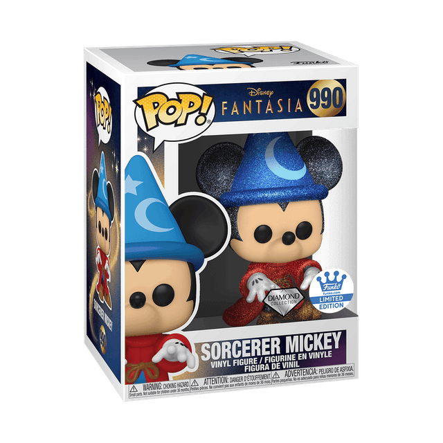 sorcerer mickey exclusive white background diamond 990