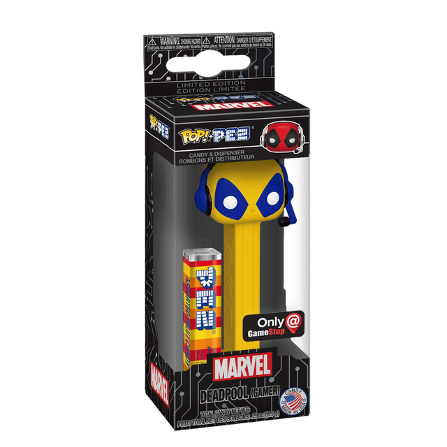 deadpool gamer yellow only gamestop