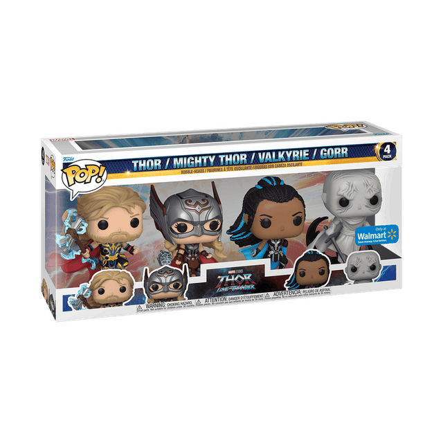 thor mighty valkyrie gorr only at walmart 4 pack