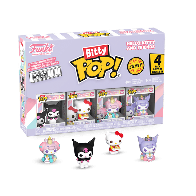 hello kitty and friends chase 4 pack