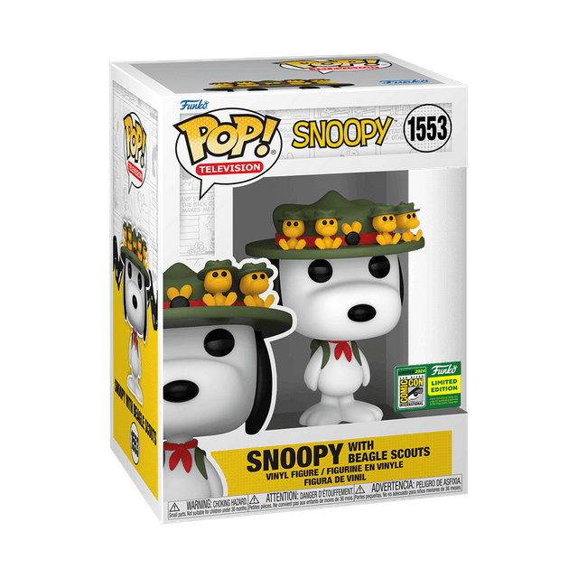 snoopy with beagle scouts san diego comic con 1553
