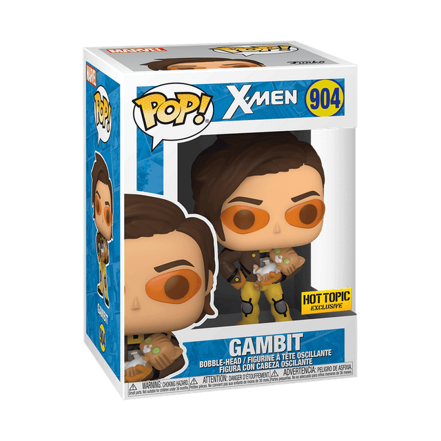 gambit hot topic yellow background 904