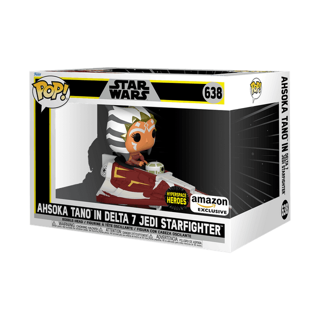 ahsoka tano in delta 7 jedi starfighter special edition hyperspace heroes 638
