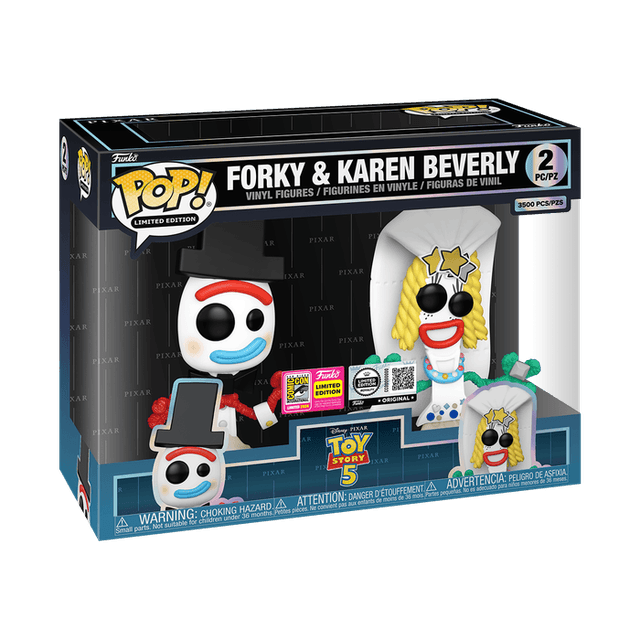 Forky and Karen Beverly #2 PC/PZ Funko Pop from Toy Story 5