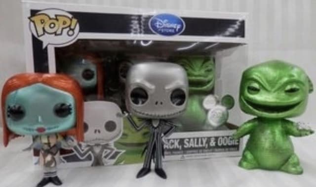 jack sally oogie metallic d23 3 pack