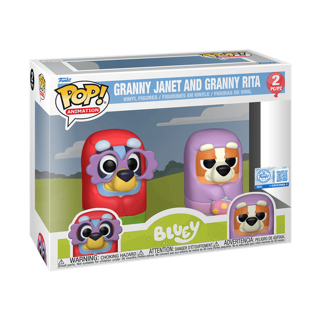 granny janet and rita original blue 2 pc pz