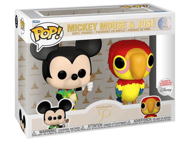mickey mouse and jose disney 2 pack