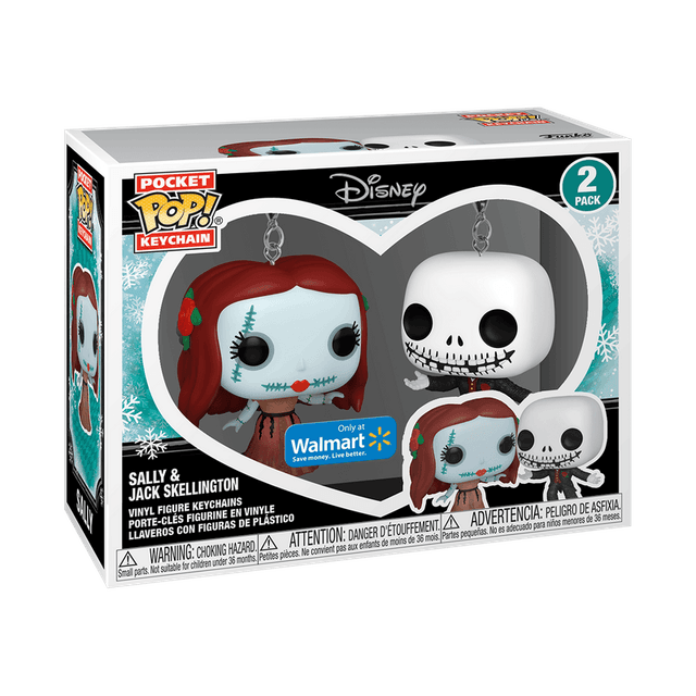 sally jack skellington only at walmart 2 pack