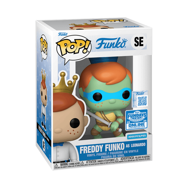 freddy as leonardo fundays online qr code
