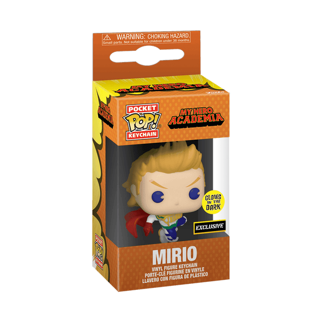 mirio in costume exclusive yellow black glows the dark
