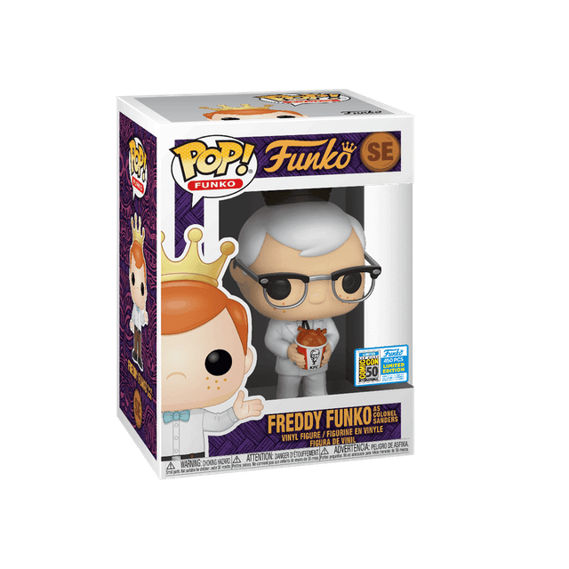 freddy as colonel sanders san diego comic con