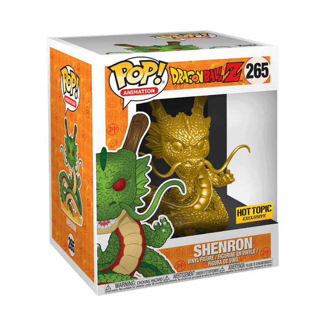 shenron gold hot topic yellow background 265