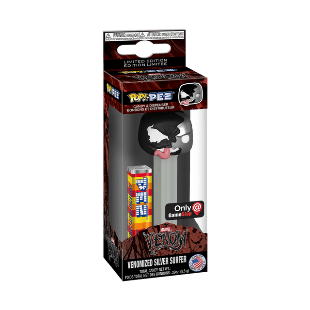 venomized silver surfer only gamestop