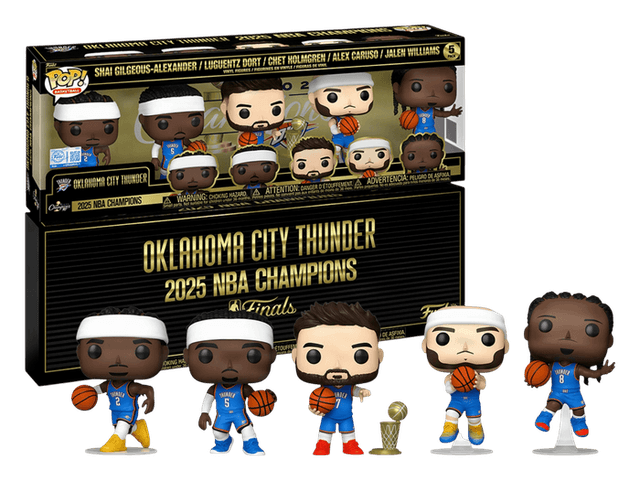 shai gilgeous alexander luguentz dort chet holmgren alex caruso jalen williams original blue 5 pack