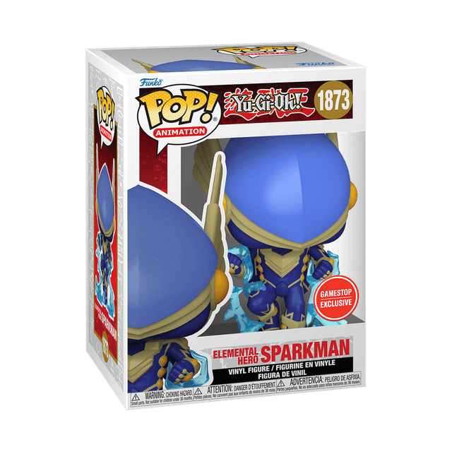 elemental hero sparkman gamestop exclusive 1873