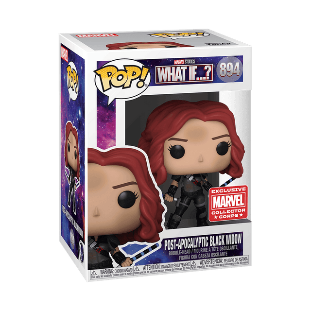 post apocalyptic black widow marvel collector corps red 894