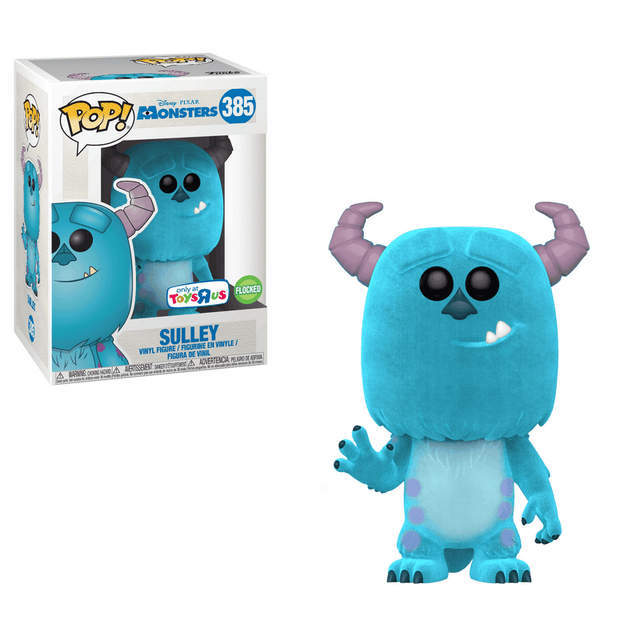 sulley toys r us flocked green background 385