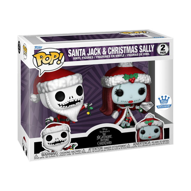 santa jack christmas sally exclusive white background diamond 2 pack