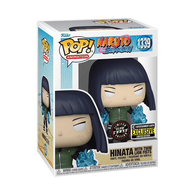 hinata with twin lion fists entertainment earth exclusive glow chase 1339